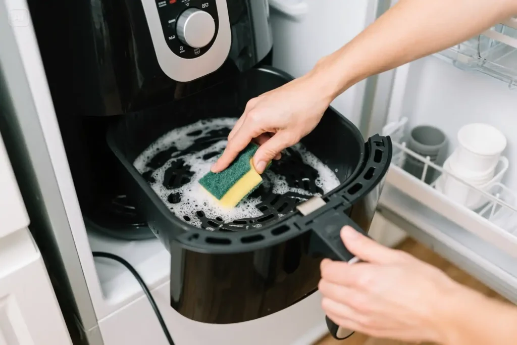 Comment nettoyer une friteuse sans huile